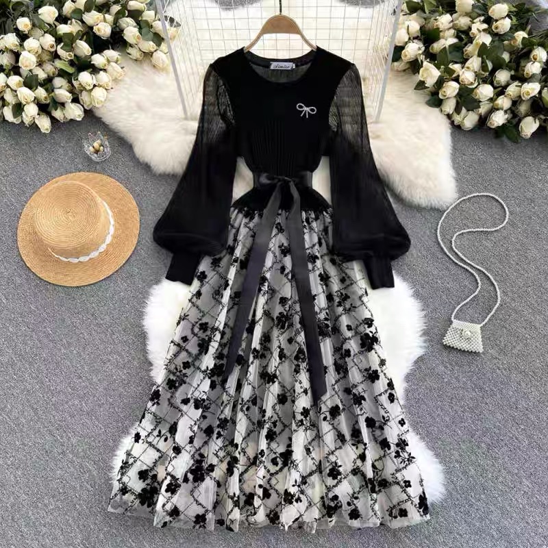 Breezy night flowy dress FD65 images
